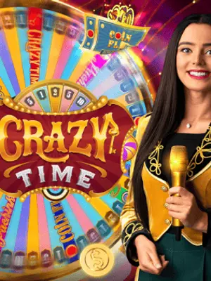 Crazy Time by Evolution, game cover